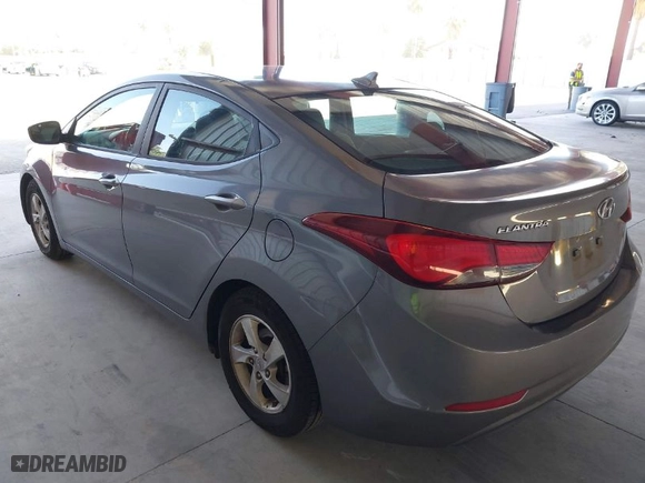 2014 Hyundai Elantra Limited with VIN 5NPDH4AE7EH486229, listed as a IAAI auction lot 42087929 with 182,220 mi miles. Bid and sale history available at carsss.com. Image 3.