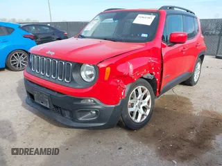 2015 Jeep Renegade Latitude with VIN ZACCJABT0FPB53417, listed as a IAAI auction lot 41861385 with 152,005 mi miles. Bid and sale history available at carsss.com. Image 6.