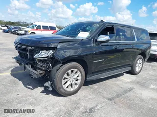 2023 Chevrolet Suburban Premier with VIN 1GNSCFKD3PR342574, listed as a IAAI auction lot 40506276 with 45,644 mi miles. Bid and sale history available at carsss.com. Image 19.