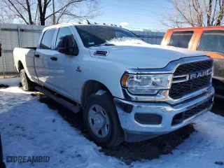 2024 Ram 2500 Tradesman with VIN 3C6UR5HL9RG125579, listed as a Copart auction lot 78882644 with 27,318 mi miles and Salvage Title. Bid and sale history available at carsss.com. Image 4.