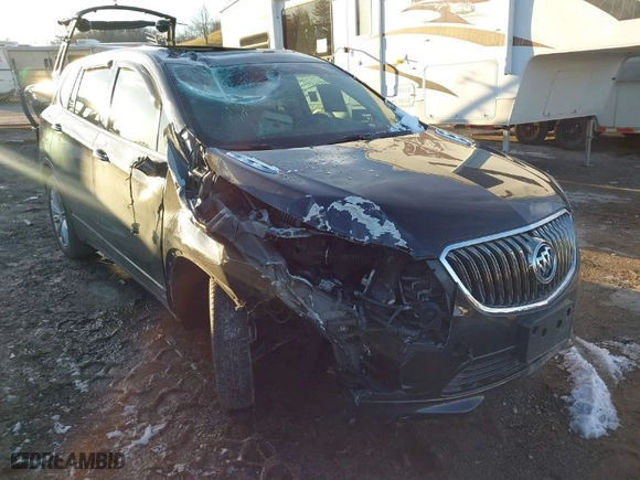 2017 Buick Envision Preferred with VIN LRBFXASA3HD111307, listed as a IAAI auction lot 41144725 with 61152 miles. Bid and sale history available at carsss.com. Image 1.