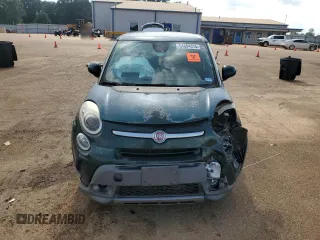 2014 FIAT 500L Trekking with VIN ZFBCFADH6EZ021863, listed as a Copart auction lot 54684315 with 179,874 mi miles and Salvage Title. Bid and sale history available at DreamBid. Image 5.