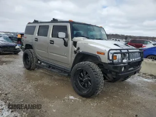 2003 Hummer H2 with VIN 5GRGN23U23H143918, listed as a Copart auction lot 47998755 with 147,603 mi miles and Clean Title. Bid and sale history available at carsss.com. Image 4.