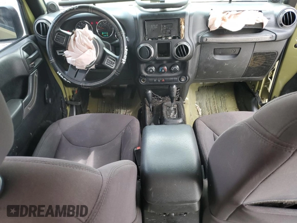2013 Jeep Wrangler Unlimited Sport z VIN 1C4BJWDG3DL678908, wystawiony jako Copart lot #54840255 z przebiegiem 94 618 mil mil oraz Szkoda całkowita • Salvage title. Historia ofert i sprzedaży dostępna na DreamBid. Obrazek 8.