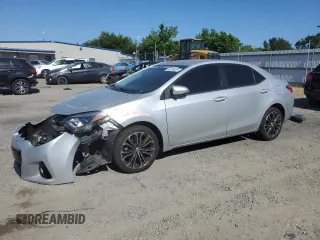 2016 Toyota Corolla L with VIN 5YFBURHEXGP453804, listed as a Copart auction lot 56235825 with 152,867 mi miles and Salvage title. Bid and sale history available at DreamBid. Image 1.