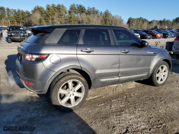 2015 Land Rover Range Rover Evoque Pure Plus with VIN SALVP2BGXFH041746, listed as a Copart auction lot 47526265 with 103,362 mi miles and Clean Title. Bid and sale history available at carsss.com. Image 3.