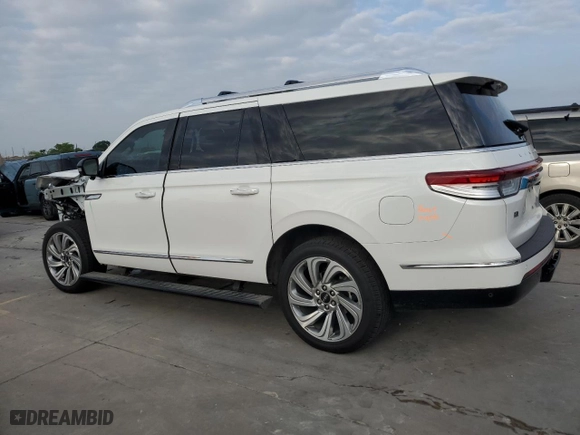 2023 Lincoln Navigator L Reserve with VIN 5LMJJ3LG2PEL12337, listed as a Copart auction lot 52335644 with 12,013 mi miles and Salvage Title. Bid and sale history available at carsss.com. Image 2.