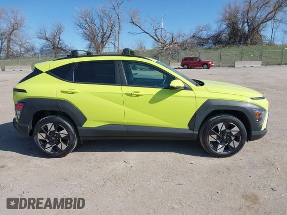 2024 Hyundai Kona SEL with VIN KM8HBCABXRU156403, listed as a IAAI auction lot 41978919 with 4,203 mi miles. Bid and sale history available at carsss.com. Image 13.