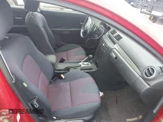 2005 Mazda 3 s with VIN JM1BK323351231181, listed as a IAAI auction lot 42181045 with 187,197 mi miles. Bid and sale history available at carsss.com. Image 5.