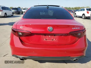 2020 Alfa Romeo Giulia Ti with VIN ZARFANBN4L7638623, listed as a Copart auction lot 75250364 with 37,218 mi miles and Salvage Title. Bid and sale history available at carsss.com. Image 6.