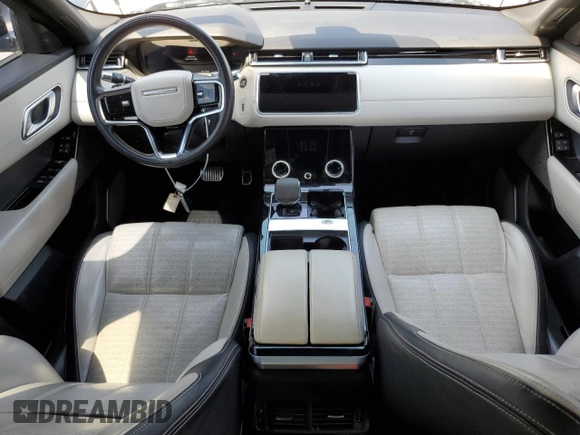 2021 Land Rover Range Rover Velar with VIN SALYM2FU2MA302668, listed as a Copart auction lot 49274475 with 62,957 mi miles and Clean Title. Bid and sale history available at DreamBid. Image 8.