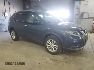 2016 Nissan Rogue S with VIN KNMAT2MT7GP621099, listed as a Copart auction lot 54952795 with 153,300 mi miles and Clean Title. Bid and sale history available at carsss.com. Image 4.