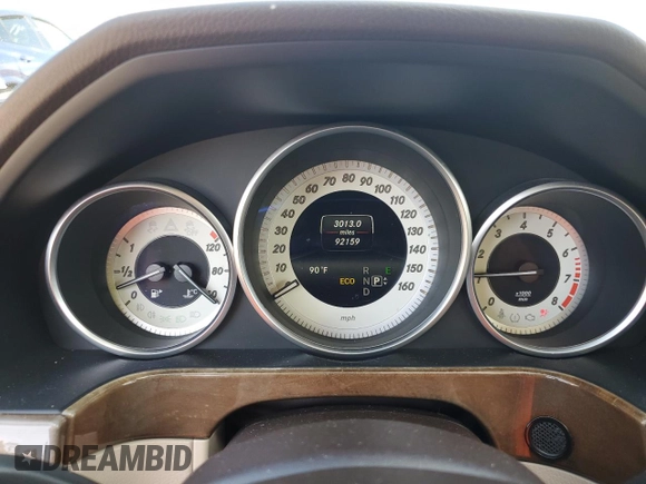 2014 Mercedes-Benz E E 350 Luxury with VIN WDDHF8JB2EA904536, listed as a Copart auction lot 51465715 with 92,159 mi miles and Salvage Title. Bid and sale history available at carsss.com. Image 9.