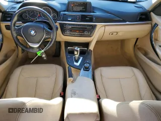 2015 BMW 3 Series 328i with VIN WBA3C1C59FK124747, listed as a Copart auction lot 45480145 with 130,251 mi miles and Salvage Title. Bid and sale history available at carsss.com. Image 8.