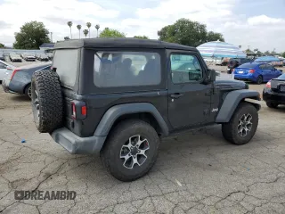 2021 Jeep Wrangler Sport z VIN 1C4GJXAG1MW637028, wystawiony jako Copart lot #54346475 z przebiegiem 80 675 mil mil oraz Szkody całkowita. Historia ofert i sprzedaży dostępna na DreamBid. Obrazek 3.