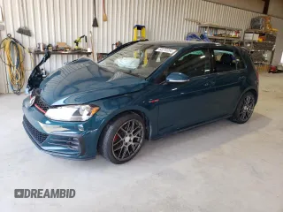 2018 Volkswagen Golf GTI S with VIN 3VW547AU4JM292378, listed as a Copart auction lot 60270354 with 109,612 mi miles and Salvage Title. Bid and sale history available at carsss.com. Image 1.