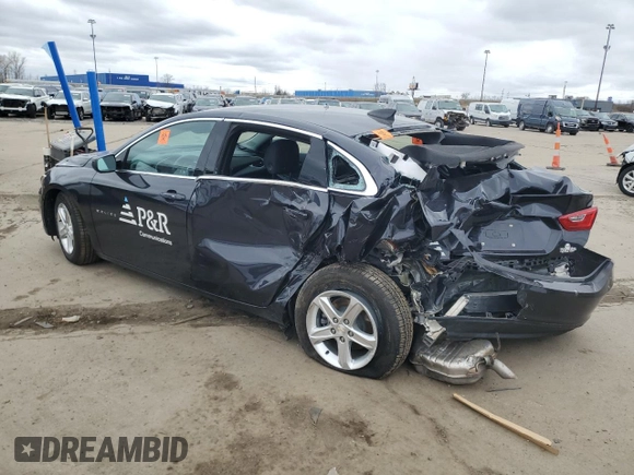 2022 Chevrolet Malibu LS with VIN 1G1ZB5STXNF168487, listed as a Copart auction lot 53100055 with Not Provided miles and Non Repairable. Bid and sale history available at DreamBid. Image 2.