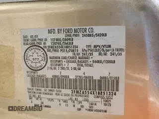 2001 Ford Windstar z VIN 2FMZA554X1BB51324, wystawiony jako Copart lot #56855195 z przebiegiem 156 324 mil mil oraz Szkody całkowita. Historia ofert i sprzedaży dostępna na DreamBid. Obrazek 13.