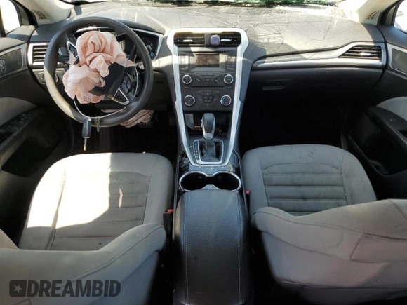 2014 Ford Fusion S with VIN 1FA6P0G78E5385560, listed as a Copart auction lot 54905665 with 0 mi miles and Salvage Title. Bid and sale history available at carsss.com. Image 8.