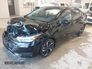 2023 Nissan Versa SR with VIN 3N1CN8FV2PL820144, listed as a IAAI auction lot 41515573 with 55,792 mi miles. Bid and sale history available at carsss.com. Image 2.