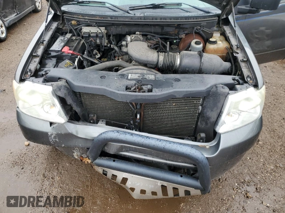 2006 Ford F-150 STX with VIN 1FTRX14W06NA26827, listed as a Copart auction lot 54940365 with 171,077 mi miles and Salvage title. Bid and sale history available at DreamBid. Image 11.