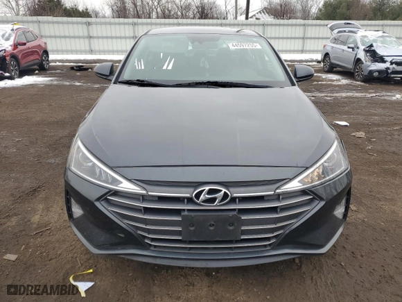 2020 Hyundai Elantra SEL with VIN 5NPD84LF1LH561459, listed as a Copart auction lot 44597255 with 122,626 mi miles and Salvage Title. Bid and sale history available at carsss.com. Image 5.