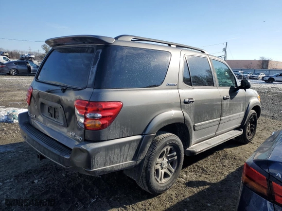 2003 Toyota Sequoia Limited with VIN 5TDBT48A23S193886, listed as a Copart auction lot 42510285 with 193,841 mi miles and Salvage Title. Bid and sale history available at carsss.com. Image 3.
