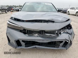 2025 Honda Civic Sport with VIN 2HGFE2F51SH529628, listed as a Copart auction lot 57871165 with Not provided miles and Salvage title. Bid and sale history available at DreamBid. Image 5.