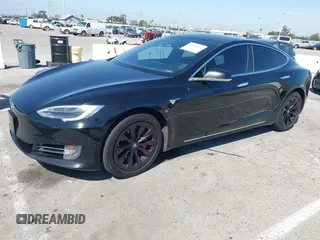 2017 Tesla Model S 100D with VIN 5YJSA1E21HF202591, listed as a IAAI auction lot 41983073 with 140,282 mi miles and . Bid and sale history available at DreamBid. Image 19.