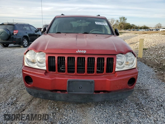 2006 Jeep Grand Cherokee Laredo with VIN 1J4GS48K86C174924, listed as a Copart auction lot 87279574 with Not provided miles and Clean title. Bid and sale history available at DreamBid. Image 5.