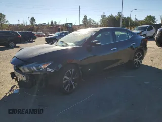 2018 Nissan Maxima SR with VIN 1N4AA6AP0JC403160, listed as a Copart auction lot 82152374 with 85,409 mi miles and Salvage Title. Bid and sale history available at carsss.com. Image 1.