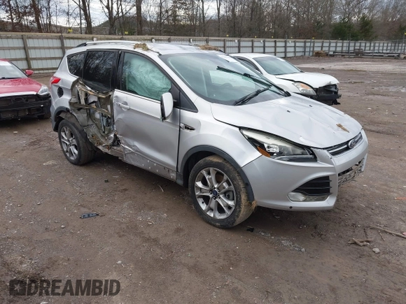 2014 Ford Escape Titanium with VIN 1FMCU9J94EUE51012, listed as a IAAI auction lot 41497105 with 153,031 mi miles. Bid and sale history available at carsss.com. Image 1.