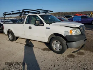 2008 Ford F-150 XL with VIN 1FTRF12238KC95315, listed as a Copart auction lot 79739344 with 170,710 mi miles and Salvage title. Bid and sale history available at DreamBid. Image 4.