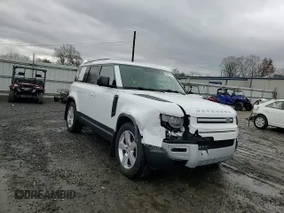 2024 Land Rover Defender S with VIN SALEJ7EX4R2283949, listed as a Copart auction lot 83841744 with 9,824 mi miles and Salvage title. Bid and sale history available at DreamBid. Image 12.