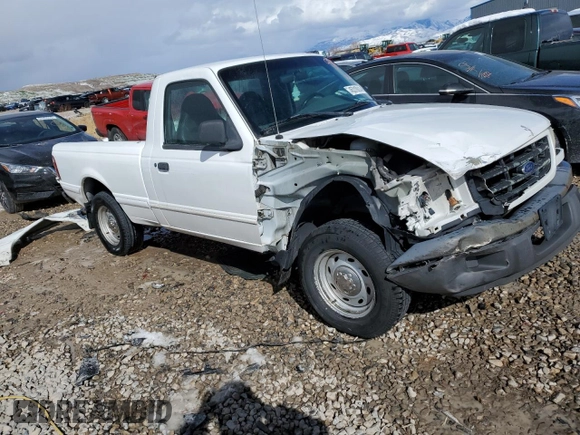 2002 Ford Ranger XL with VIN 1FTYR10D52PB66932, listed as a Copart auction lot 45310014 with 277,790 mi miles and Salvage title. Bid and sale history available at DreamBid. Image 4.