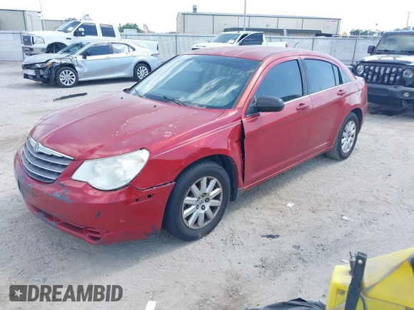 2010 Chrysler Sebring Touring with VIN 1C3CC4FB6AN192960, listed as a IAAI auction lot 42131287 with 117,314 mi miles. Bid and sale history available at carsss.com. Image 2.