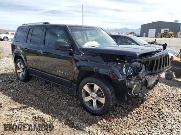 2017 Jeep Patriot High Altitude with VIN 1C4NJPFA9HD187951, listed as a Copart auction lot 53128184 with 77,832 mi miles and Salvage Title. Bid and sale history available at carsss.com. Image 4.