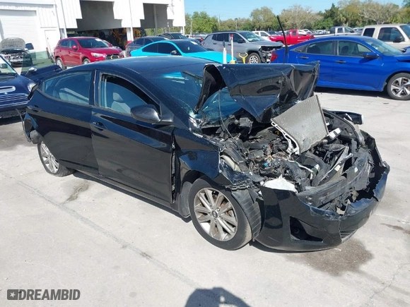 2014 Hyundai Elantra SE with VIN KMHDH4AE3EU142351, listed as a IAAI auction lot 41751974 with 144,139 mi miles. Bid and sale history available at carsss.com. Image 1.