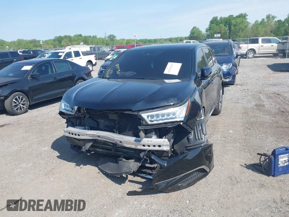 2017 Acura MDX Technology with VIN 5FRYD4H57HB037606, listed as a IAAI auction lot 42151431 with 45,156 mi miles and . Bid and sale history available at DreamBid. Image 12.