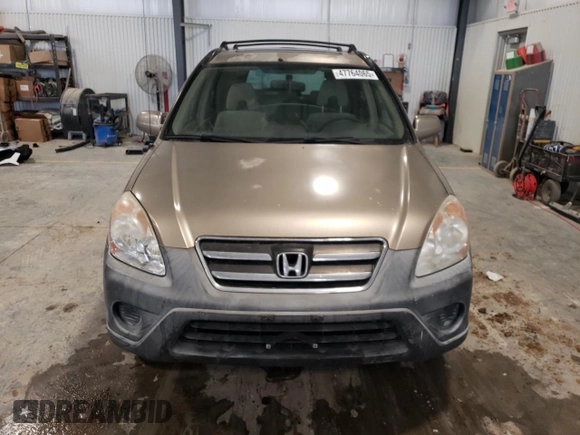 2005 Honda CR-V EX with VIN JHLRD78885C021699, listed as a Copart auction lot 47764065 with 220,899 mi miles and Clean Title. Bid and sale history available at carsss.com. Image 5.