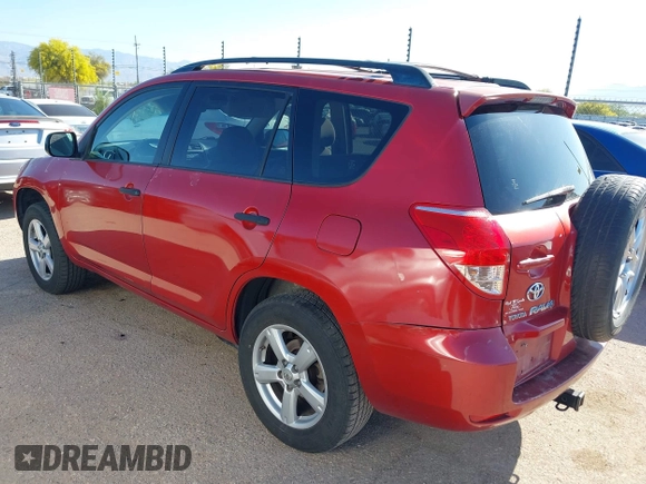 2008 Toyota RAV4 with VIN JTMZD33VX86063006, listed as a IAAI auction lot 42002819 with 237,432 mi miles. Bid and sale history available at carsss.com. Image 3.