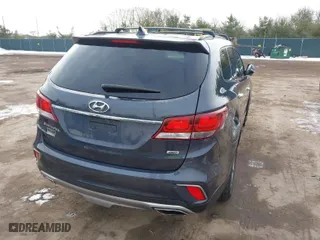 2017 Hyundai Santa Fe XL Luxury with VIN KM8SNDHF3HU178057, listed as a IAAI auction lot 41544921 with 122,431 mi miles. Bid and sale history available at carsss.com. Image 4.