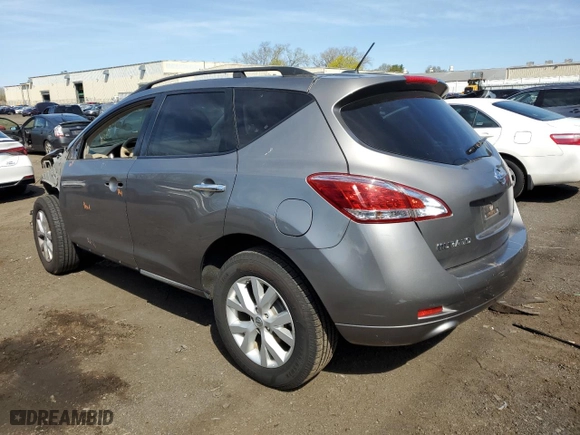 2012 Nissan Murano LE with VIN JN8AZ1MW7CW206212, listed as a Copart auction lot 53796185 with 177,457 mi miles and Salvage Title. Bid and sale history available at carsss.com. Image 2.