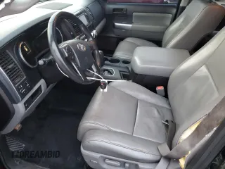 2018 Toyota Sequoia SR5 with VIN 5TDBY5G17JS162297, listed as a Copart auction lot 84745084 with 122,154 mi miles and Salvage Title. Bid and sale history available at carsss.com. Image 7.
