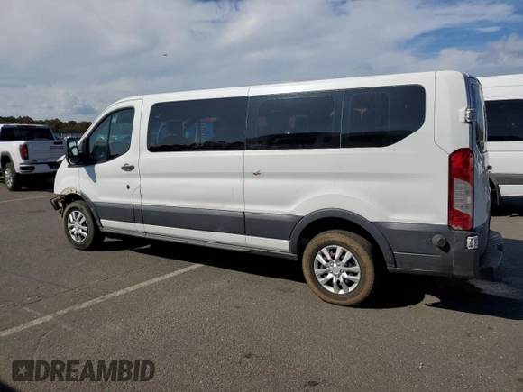 2018 Ford Transit Passenger XL with VIN 1FBZX2ZM0JKB03367, listed as a Copart auction lot 73154704 with 157,617 mi miles and Salvage Title. Bid and sale history available at DreamBid. Image 2.