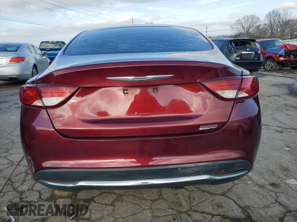 2015 Chrysler 200 Limited with VIN 1C3CCCAB8FN709801, listed as a Copart auction lot 85870984 with 147,889 mi miles and Salvage Title. Bid and sale history available at DreamBid. Image 6.