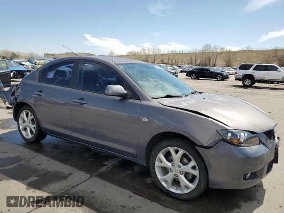 2009 Mazda Mazda3 i Touring Value with VIN JM1BK32F791242698, listed as a Copart auction lot 53137805 with 132,137 mi miles and Salvage Title. Bid and sale history available at carsss.com. Image 4.
