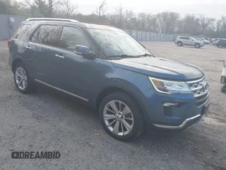 2018 Ford Explorer Limited с VIN 1FM5K8FH8JGC90021, выставлен на аукционе IAAI как лот 41983553 с пробегом 64 813 миль миль и . История ставок и продаж доступна на DreamBid. Изображение 1.
