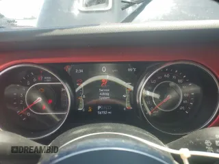 2022 Jeep Wrangler Unlimited Rubicon with VIN 1C4HJXFG1NW193437, listed as a Copart auction lot 57137365 with 56,732 mi miles and Salvage title. Bid and sale history available at DreamBid. Image 9.
