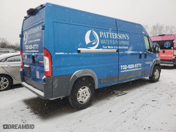 2014 Ram ProMaster Cargo Van with VIN 3C6TRVDD6EE131078, listed as a Copart auction lot 86065804 with 113,581 mi miles and Salvage Title. Bid and sale history available at carsss.com. Image 3.